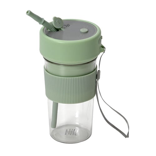 "ECO-EMJ003 portable juicer Material:PP+PC Capacity:500ml Power:1200mAh, 35W, DC5V,  Type C Color:White  Certificate: Based on CE/RoHS;LFGB & BPA Free to be approved Package: 32pcs/CTN;  " image number 1
