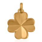 Kleeblatt Anhänger, 750 Gold