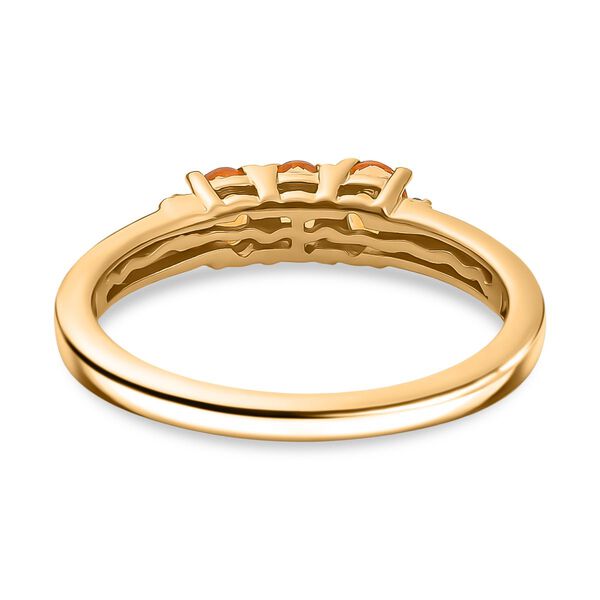 D'Joy Salamanca Feueropal und Zirkon Ring - 0,41 ct. image number 6