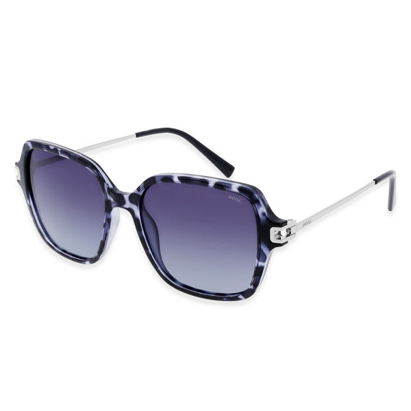 SOLE UND LUCE Swiss Eyewear Sonnenbrille, Ultra Polarisierte Gl&auml;ser, UV400 Schutz, Silber Demi Blau