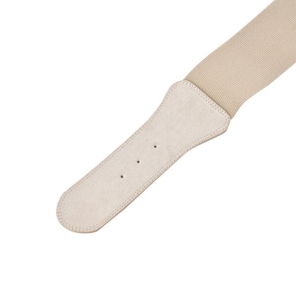 Stretchg&uuml;rtel mit Schnalle aus k&uuml;nstlichem Wildleder, wei&szlig; image number 4