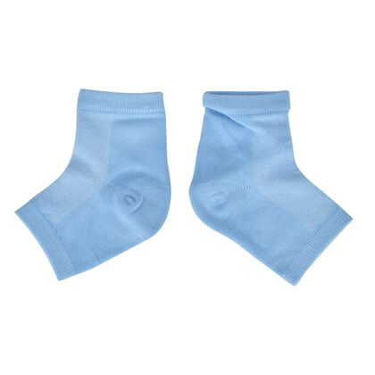 Komfortable Gel-Fersensocken, Blau