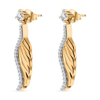 Moissanit Ohrringe - 0,53 ct.