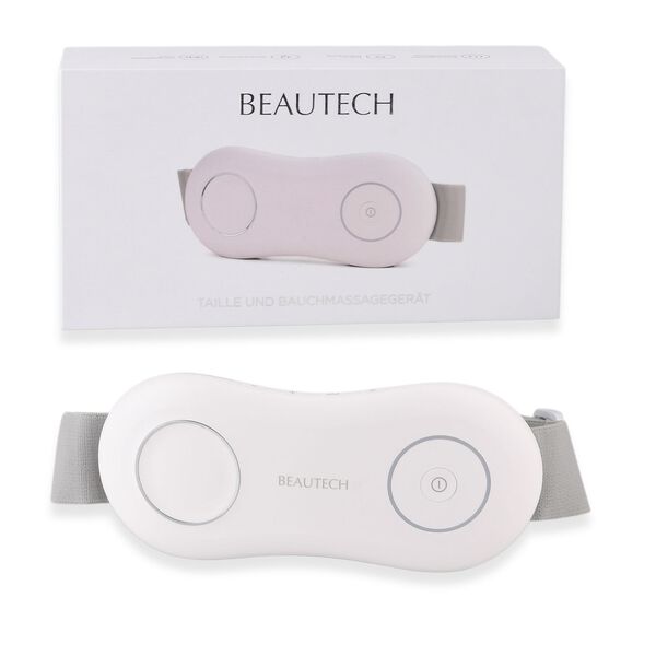 BEAUTECH Bauchmassageger&auml;t, EMS, 4 Modi, wiederaufladbar, 23x10x5cm, Wei&szlig; image number 8
