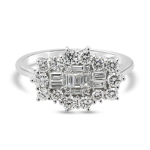 ILIANA IGI zertifizierter SI GH Diamant Ring in 750 Weißgold - 1 ct. image number 0