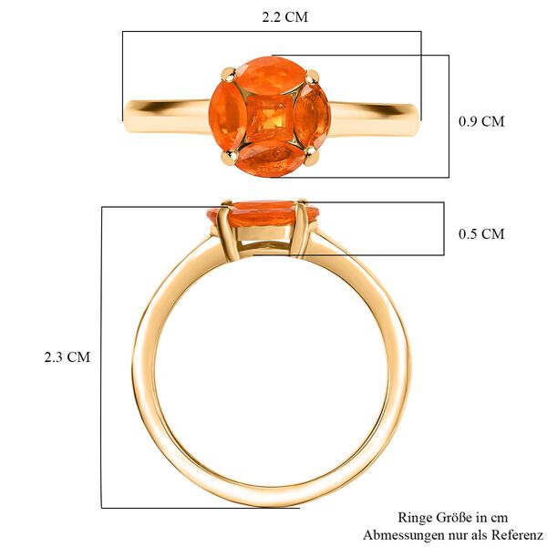 D'Joy AA Salamanca Feueropal Ring - 0,50 ct. image number 7