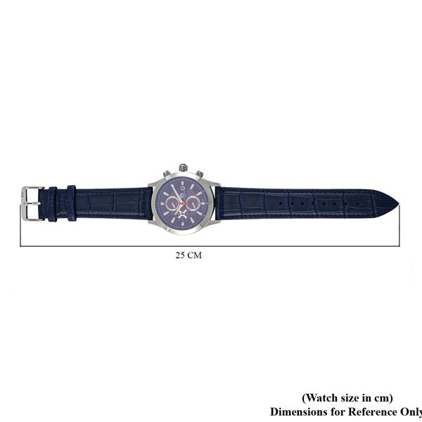 William Hunt Luxus-Chronograph, 42mm, Miyota OS10, Schwarzes Karbonzifferblatt, Lederarmband, 5ATM image number 7