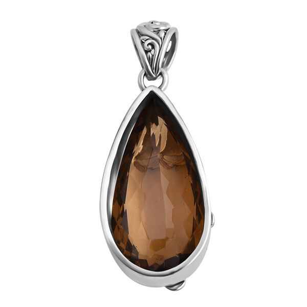 Citrin Anhänger 925 Silber ca. 27,89 ct. image number 4