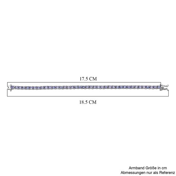 D'Joy Tansanit 18cm Armband - 6,86 ct. image number 4