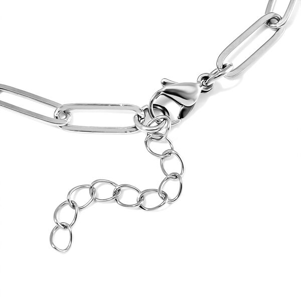 Amazonit Armband ca. 20 cm + 3.5 cm Extender, 316L Edelstahl ca. 22.50 ct image number 5