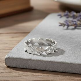 RHAPSODY - 950 Platin Ring (Größe 16.00) ca. 8,40g