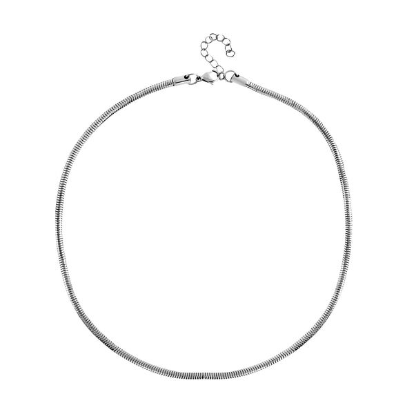 Edelstahl Halskette, ca. 50 cm, ca. 16,80g