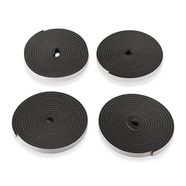 LIVMORE PU Schaumstoffstreifen, 4 teilig, Pufferschutz, 1,9x0,6x500cm, Schwarz image number 4