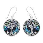 Royal Bali - Abalone Muschel Ohrringe 925 Silber