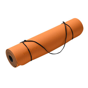 Rutschfeste Yogamatte, Orange
