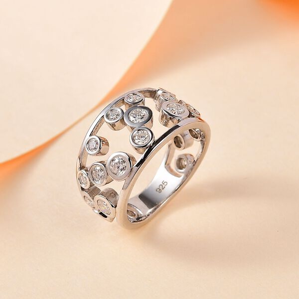 Moissanit Ring - 1,10 ct. image number 2