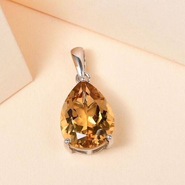 Citrin-Anh&auml;nger - 8,30 ct. image number 3