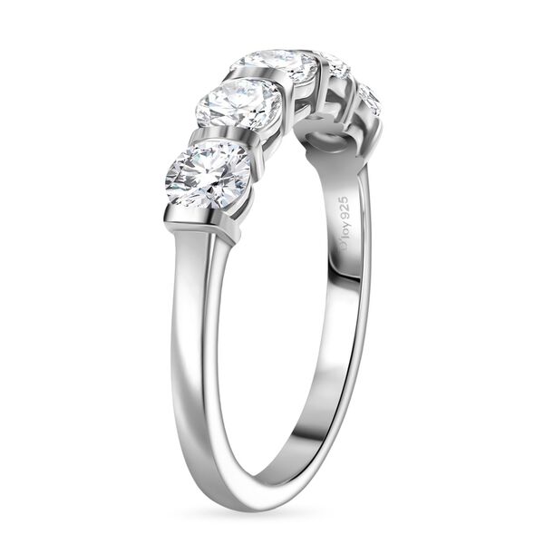 D'Joy Moissanit Schmuckset, 925 Silber rhodiniert - 2,26 ct. image number 5