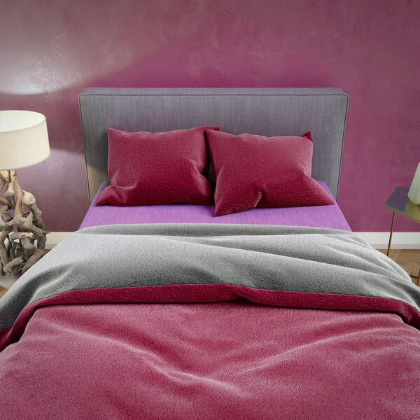 Leonardo Vicenti - Supersoft-Bettwäsche- 2tlg. Set, bordeaux image number 4