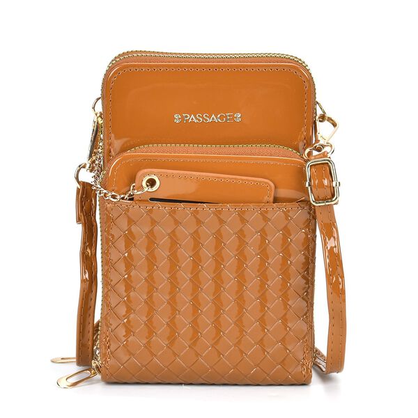Passage - RFID Crossbody-Tasche, Braun image number 0