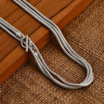 925 Silber Halskette ca. 150 cm ca. 54,10g