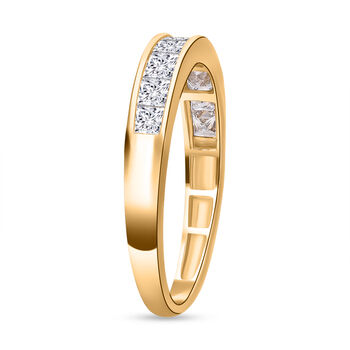 LUXURIANT SGL zertifizierter VS-EF Labor Diamant Ring in 585 Gelbgold - 1 ct.