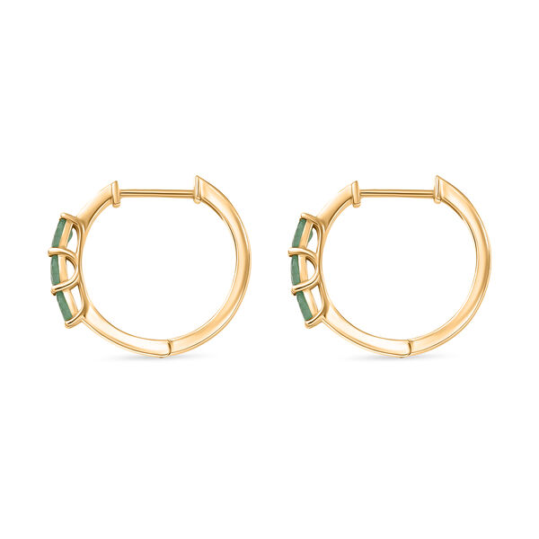 D'Joy AA Smaragd Ohrringe - 0,98 ct. image number 4