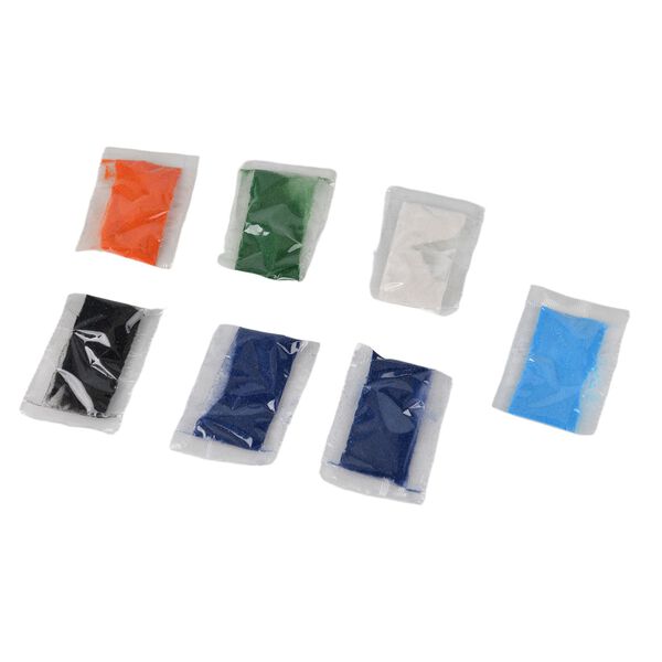 " Golden Lottery Painting frame table disply  Product size: 18.5 * 16 * 5CM Packaging: 1 piece/white box Function: Photo frame, colored sand, water-based eco-friendly adhesive, plastic cup, oil painting scraper" image number 6