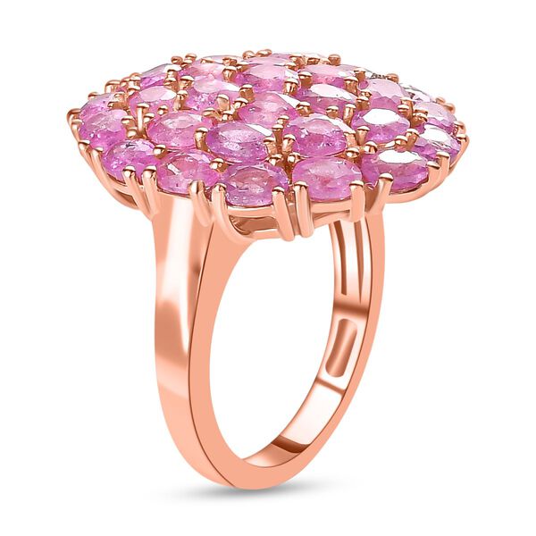 Ilakaka Rosa Saphir-Ring - 7,47 ct. image number 5