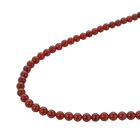 Rote Achat Halskette, Armband und Ohrringe, Edelstahl ca. 323,50 ct image number 2