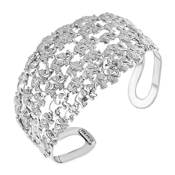 Royal Bali - 925 Silber Armreif ca. 19 cm ca. 32,46g image number 3