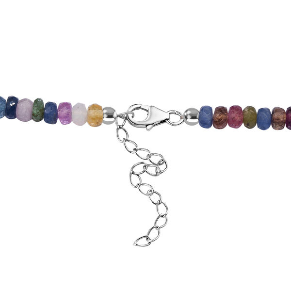 Multi-Edelstein-Halskette, 45 cm - 105 ct. image number 4