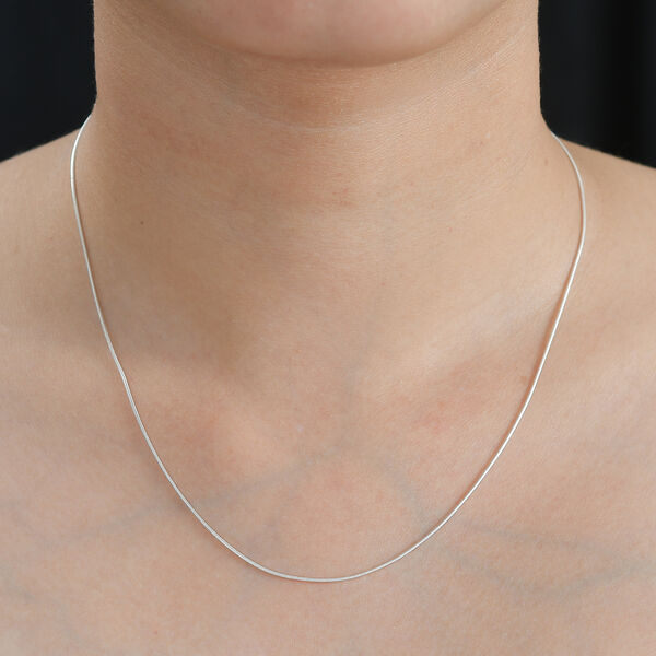 925 Silber Halskette ca. 50 cm ca. 2,80g image number 2