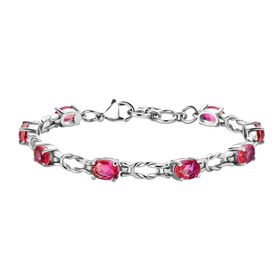 SonnenuntergangTriplett Quarz 19cm Armband - 7,23 ct. SonnenuntergangTriplett Quarz 19cm Armband - 7,23 ct.