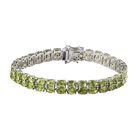 Natürliches Peridot-Armband in Silber, 29,88 ct. image number 0
