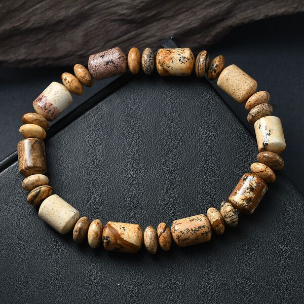 Flexibles Bild Jaspis Armband - 120 ct. image number 2