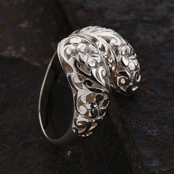 Royal Bali Kollektion - Ring mit Schnecken-Design image number 1