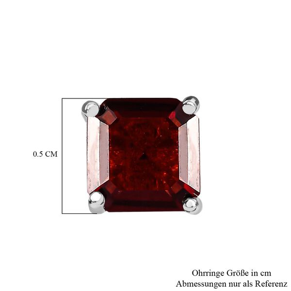 Rote Granat Ohrstecker - 1,43 ct. image number 5