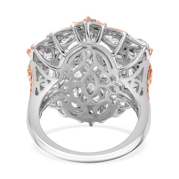 J Francis gefertigt mit SWAROVSKI Zirkonia Ring 925 Silber (Größe 17.00) image number 6