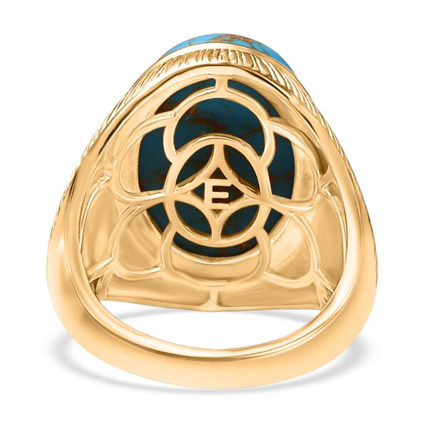 EverTrue blauer T&uuml;rkis Ring - 10,79 ct. image number 5