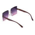 Sonnenbrille mit UV400-Schutz, lila Farbverlauf, Gläsergröße, H61mm, Stegbreite 18mm, Bügellänge 145mm image number 4