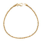 925 Silber vergoldet Armband ca. 19 cm ca. 2,37g