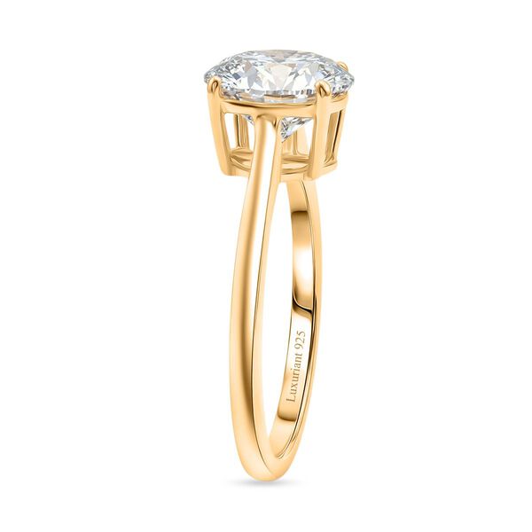 LUXURIANT IGI zertifizierter VS-EF Labor Diamant Ring in 585 Gold - 3 ct. image number 4