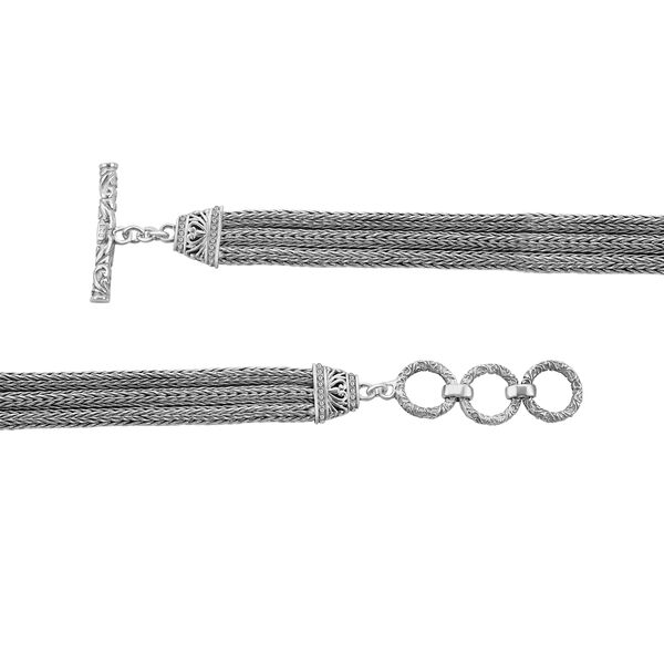 Royal Bali Kollektion- Tulang Naga Armband 19cm image number 3