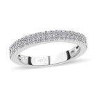 Weißer Diamant-Ring, 925 Silber platiniert  ca. 0,25 ct image number 3
