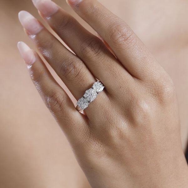 LUXURIANT SGL zertifizierter VS Labor Diamant Ring - 1 ct. image number 3