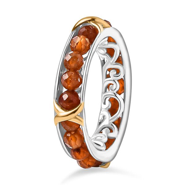 Hessonit Granat Ring - 8 ct. image number 5