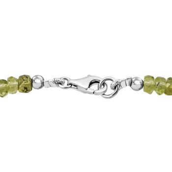 AA Peridot Halskette, 45 cm - 75 ct.