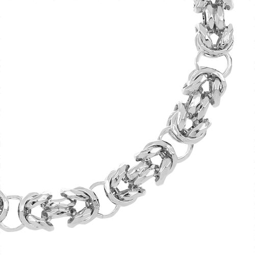 LA BELLA feinstes handgefertigtes Italienisches Königs-Armband, ca. 19 cm 925 Silber, ca. 30,00g image number 1
