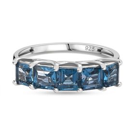 AA London Blautopas Ring - 2,08 ct.